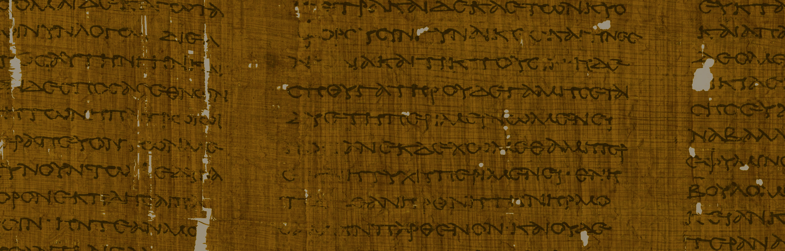 Imagen del papiro que contiene el texto de referencia.